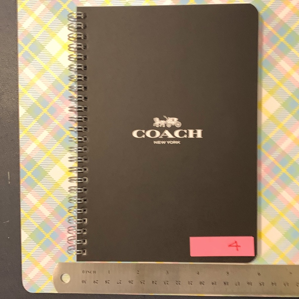 Coach Spiral Notebook Refill 6x8